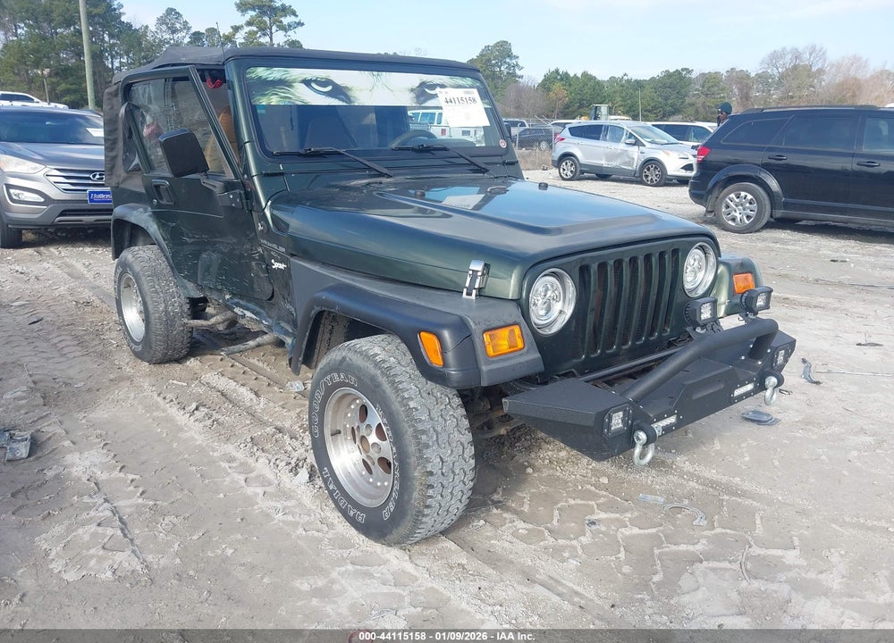 1998 JEEP WRANGLER SPORT VIN: 1J4FY19S5WP702547