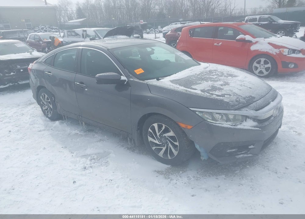 2018 HONDA CIVIC EX VIN: 2HGFC2F74JH551421