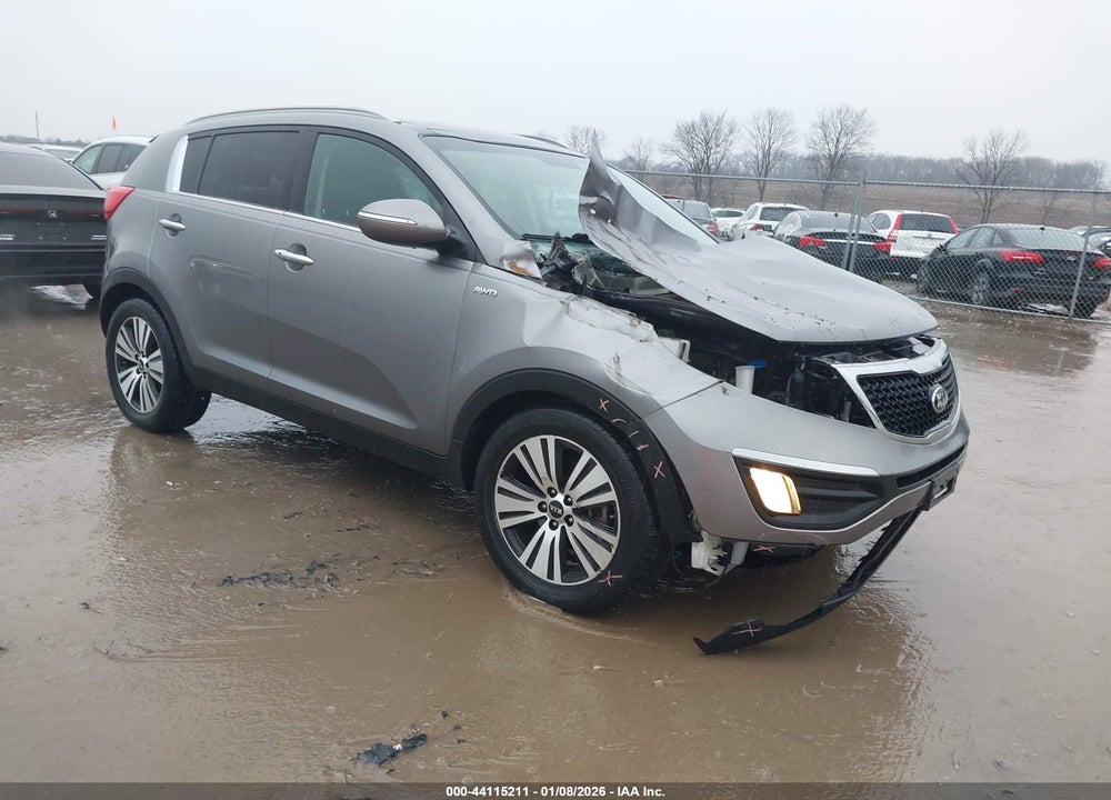 2016 KIA SPORTAGE EX VIN: KNDPCCAC1G7836837