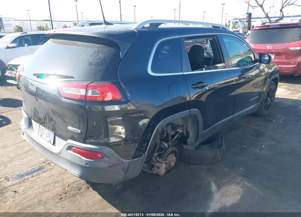 2016 JEEP CHEROKEE LATITUDE VIN: 1C4PJLCB5GW324370