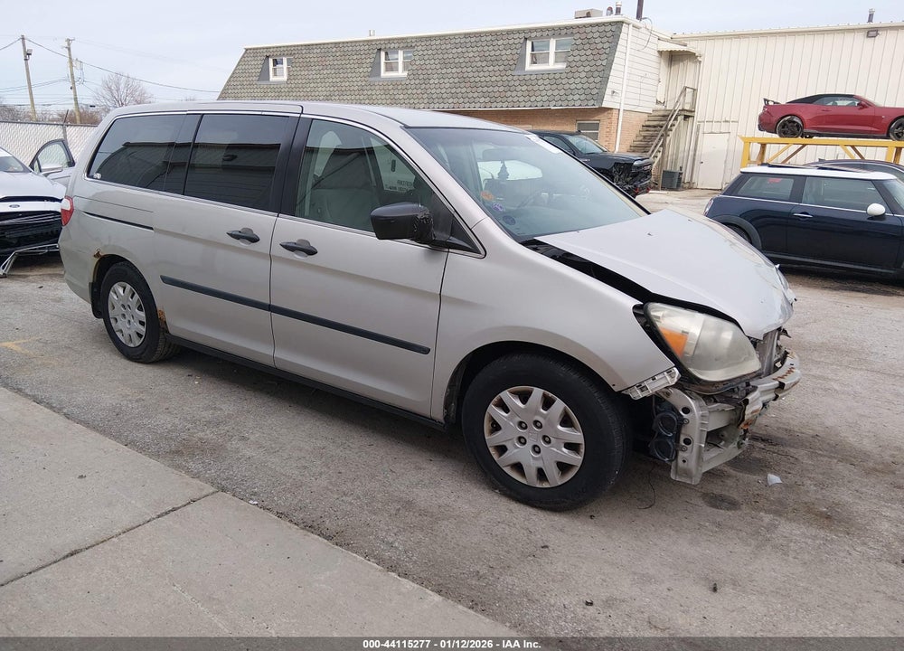 2007 HONDA ODYSSEY LX VIN: 5FNRL38247B008541