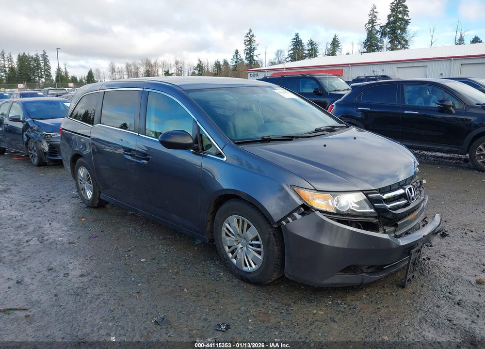 2016 HONDA ODYSSEY LX VIN: 5FNRL5H29GB130386