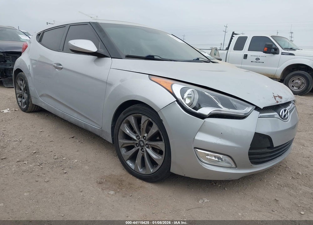 2012 HYUNDAI VELOSTER BASE W/GRAY VIN: KMHTC6AD5CU057506