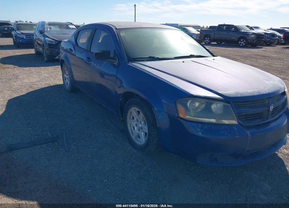 2009 DODGE AVENGER SE/SXT VIN: 1B3LC46B69N508642