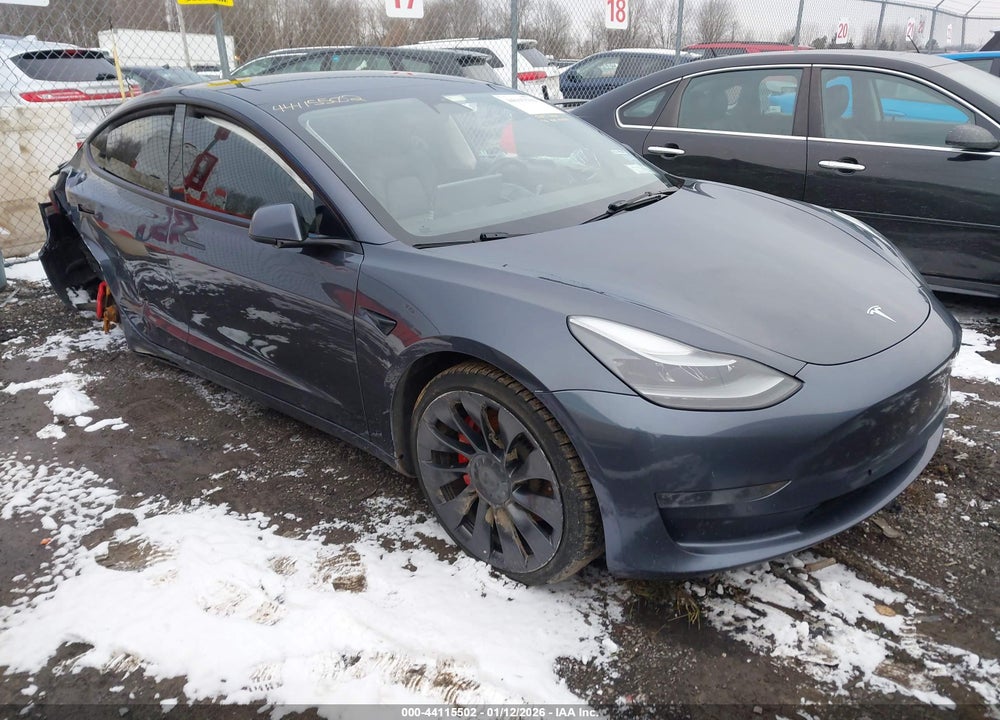 2022 TESLA MODEL 3 PERFORMANCE DUAL MOTOR ALL-WHEEL DRIVE VIN: 5YJ3E1EC7NF102959