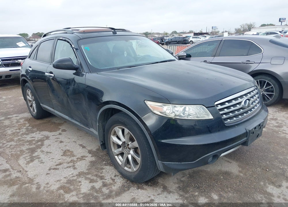 2008 INFINITI FX35 VIN: JNRAS08W08X203173
