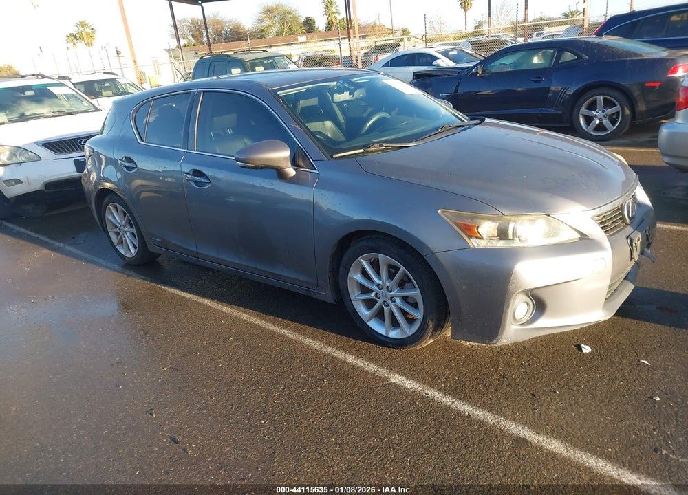 2012 LEXUS CT 200H PREMIUM VIN: JTHKD5BH3C2121111