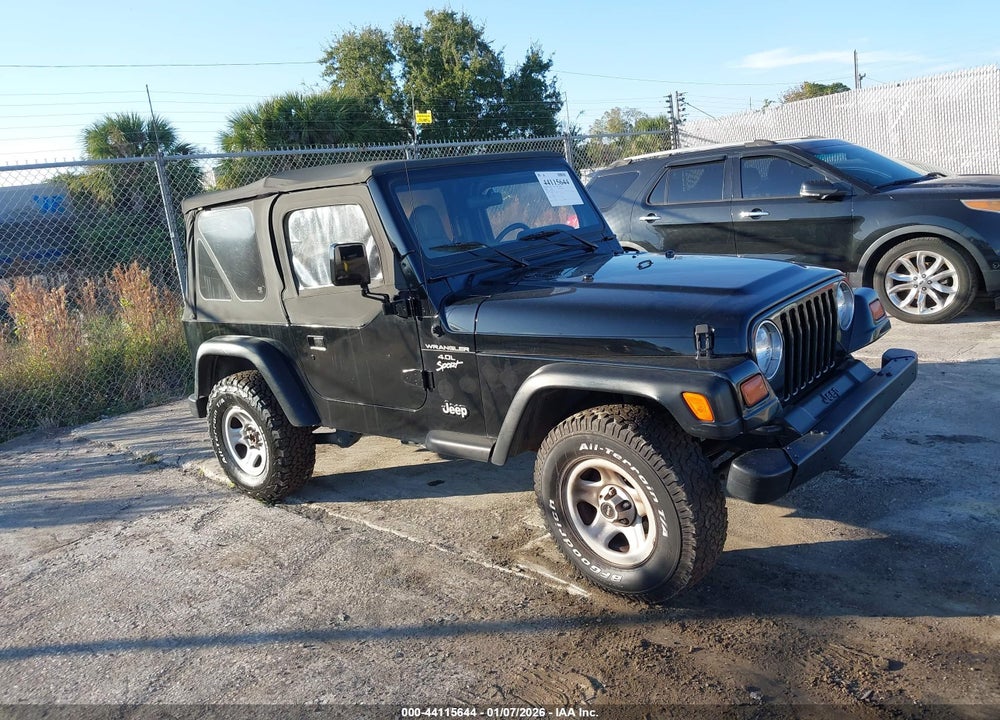 1997 JEEP WRANGLER SPORT VIN: 1J4FY19S7VP482939