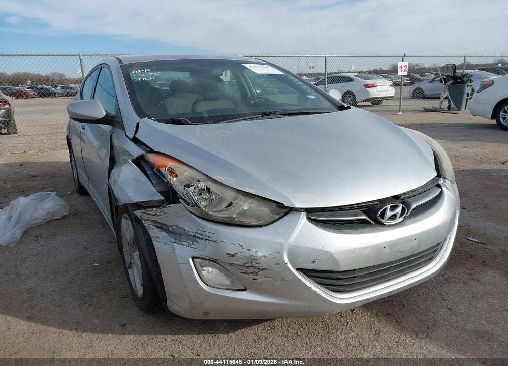 2013 HYUNDAI ELANTRA GLS/LIMITED VIN: 5NPDH4AE1DH178813