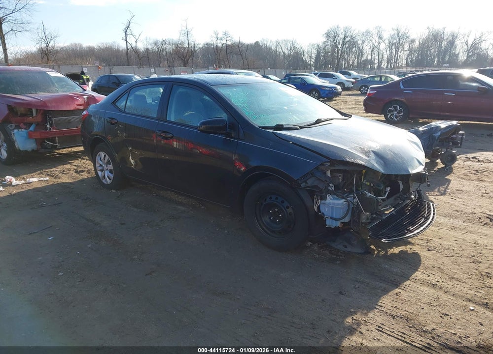2014 TOYOTA COROLLA LE VIN: 2T1BURHE1EC123322