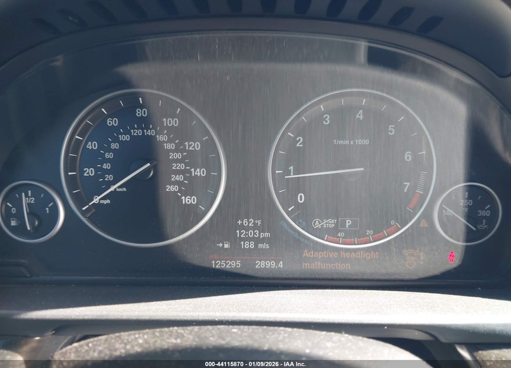 2013 BMW 528I VIN: WBAXG5C55DD230725