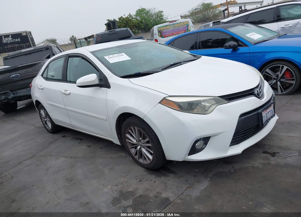 2015 TOYOTA COROLLA LE PLUS VIN: 5YFBURHE0FP245560
