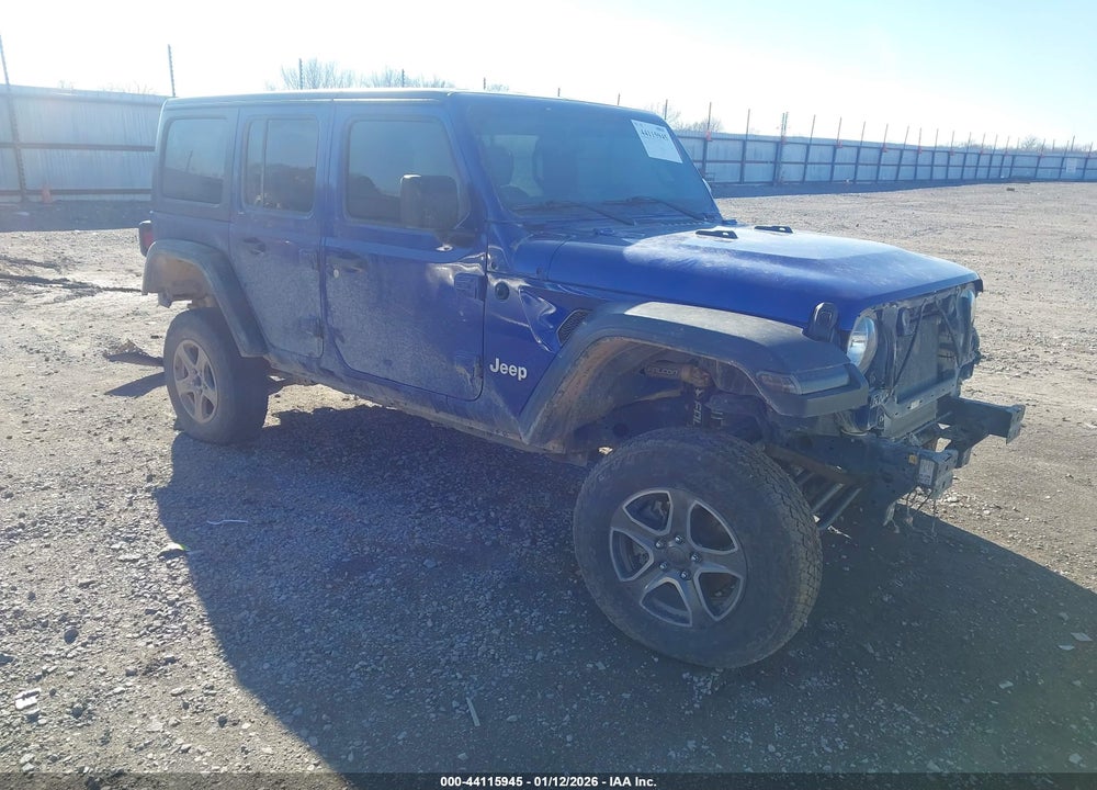 2019 JEEP WRANGLER UNLIMITED SPORT S 4X4 VIN: 1C4HJXDG3KW579680