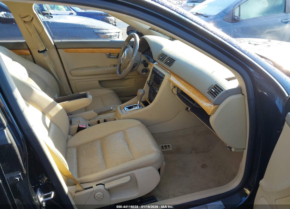 2008 AUDI A4 2.0T/2.0T SPECIAL EDITION VIN: WAUAF78E58A136168