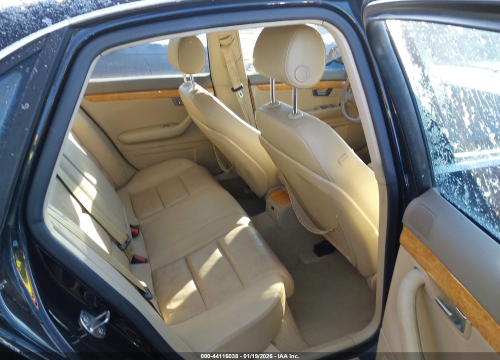 2008 AUDI A4 2.0T/2.0T SPECIAL EDITION VIN: WAUAF78E58A136168