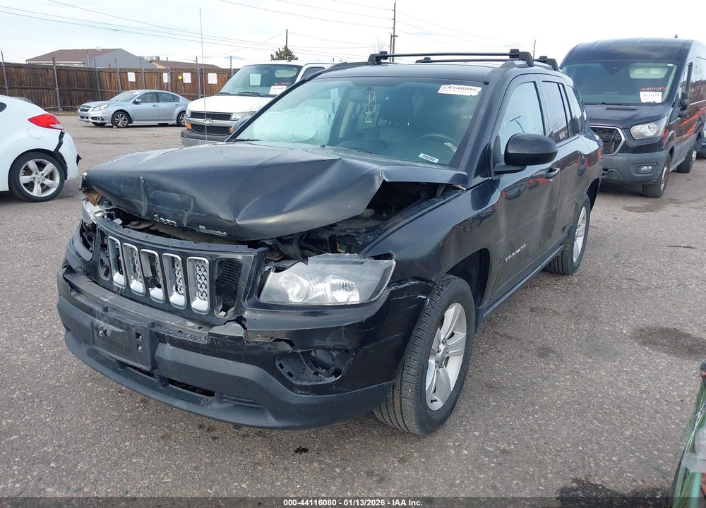 2016 JEEP COMPASS LATITUDE VIN: 1C4NJDEB9GD781172