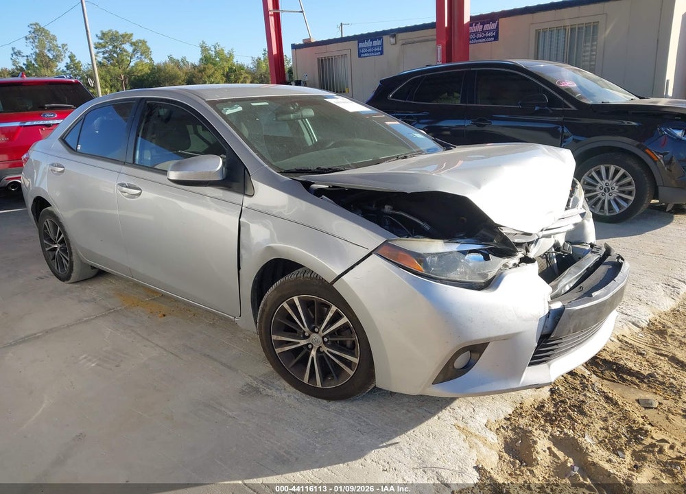 2016 TOYOTA COROLLA LE PLUS VIN: 2T1BURHE6GC709808
