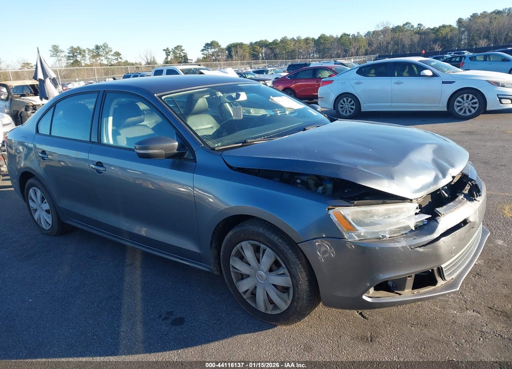 2014 VOLKSWAGEN JETTA 1.8T SE VIN: 3VWD17AJ4EM369945
