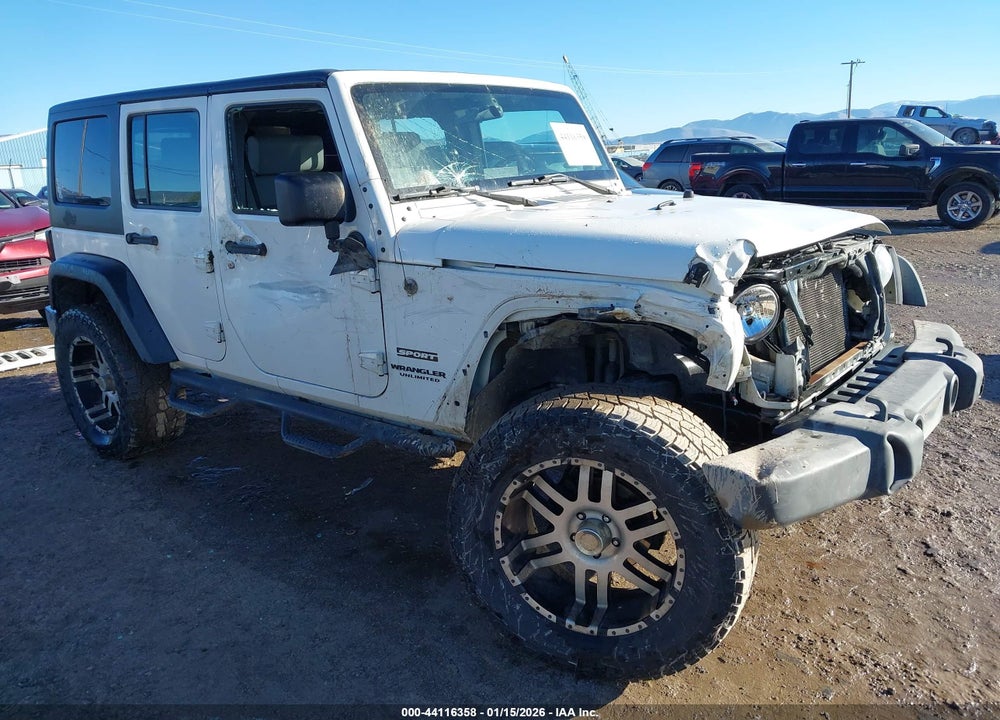 2010 JEEP WRANGLER UNLIMITED SPORT VIN: 1J4BA3H14AL188651