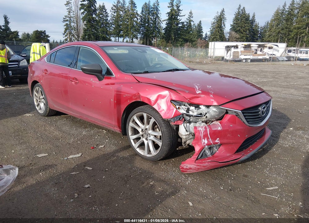 2017 MAZDA 6 TOURING VIN: JM1GL1V51H1112750