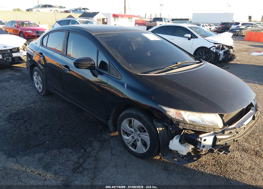 2015 HONDA CIVIC LX VIN: 19XFB2F58FE272850