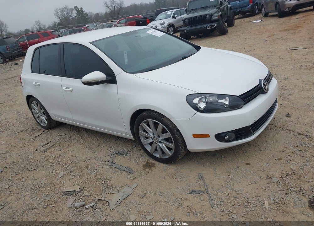 2011 VOLKSWAGEN GOLF VIN: WVWDM7AJ6BW299273