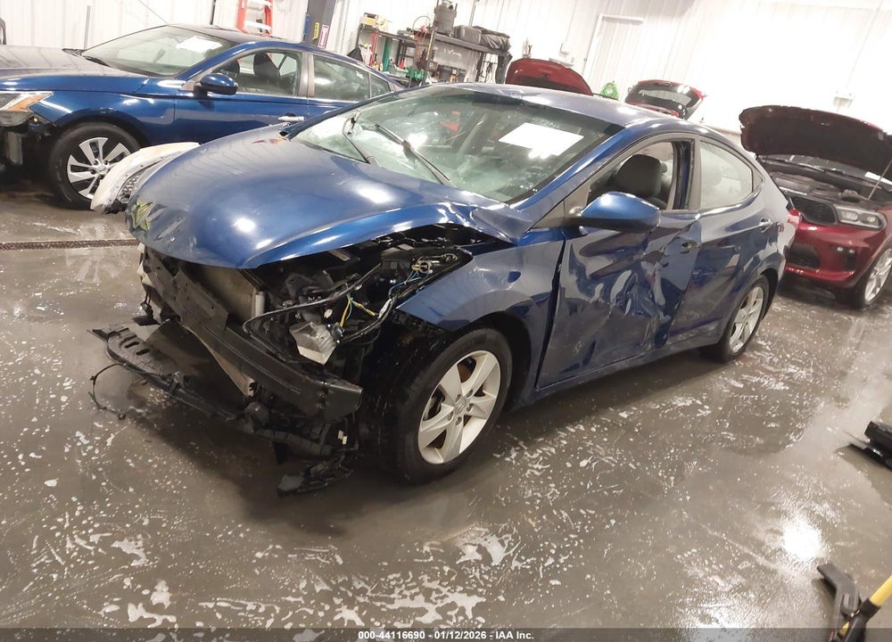 2013 HYUNDAI ELANTRA GLS (ULSAN PLANT) VIN: KMHDH4AE9DU500115