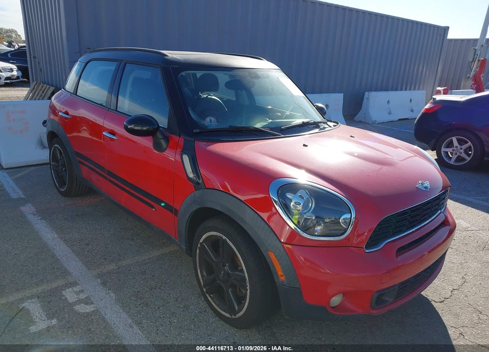 2012 MINI COOPER S COUNTRYMAN VIN: WMWZC3C58CWL87886