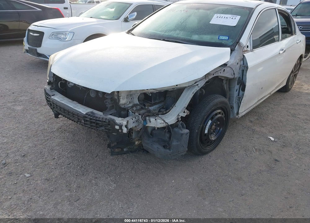 2015 HONDA ACCORD SPORT VIN: 1HGCR2F54FA124827