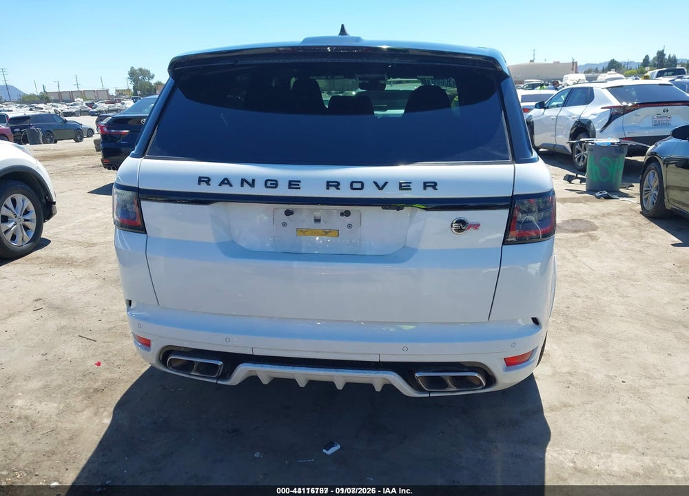 2020 LAND ROVER RANGE ROVER SPORT SVR VIN: SALWZ2RE8LA726125