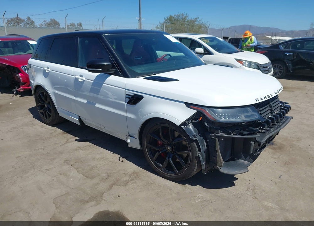 2020 LAND ROVER RANGE ROVER SPORT SVR VIN: SALWZ2RE8LA726125