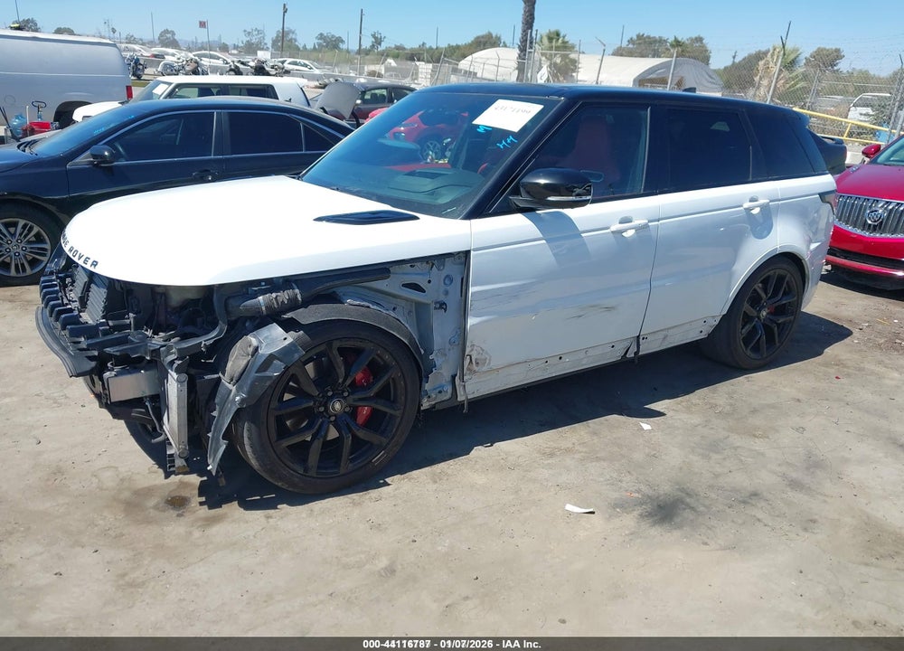 2020 LAND ROVER RANGE ROVER SPORT SVR VIN: SALWZ2RE8LA726125