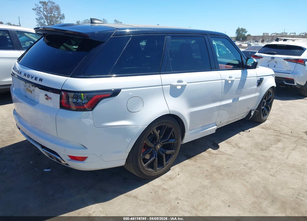 2020 LAND ROVER RANGE ROVER SPORT SVR VIN: SALWZ2RE8LA726125