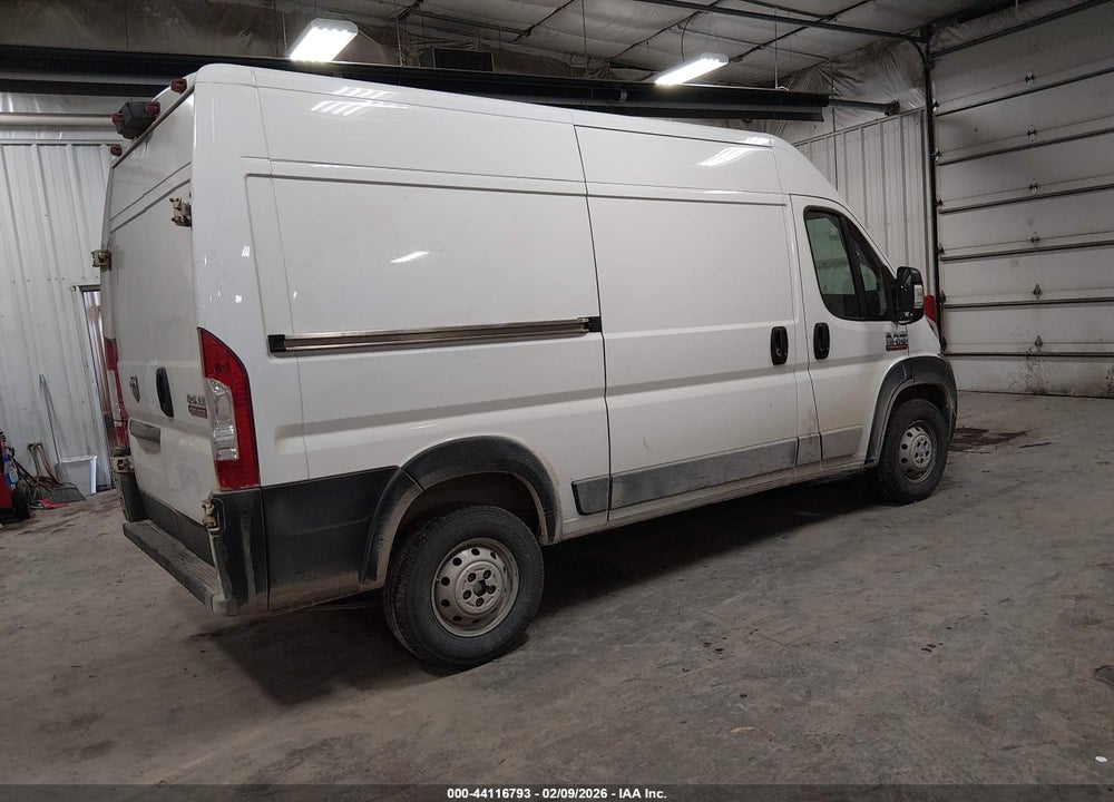 2020 RAM PROMASTER 1500 HIGH ROOF 136 WB VIN: 3C6TRVBG9LE138987