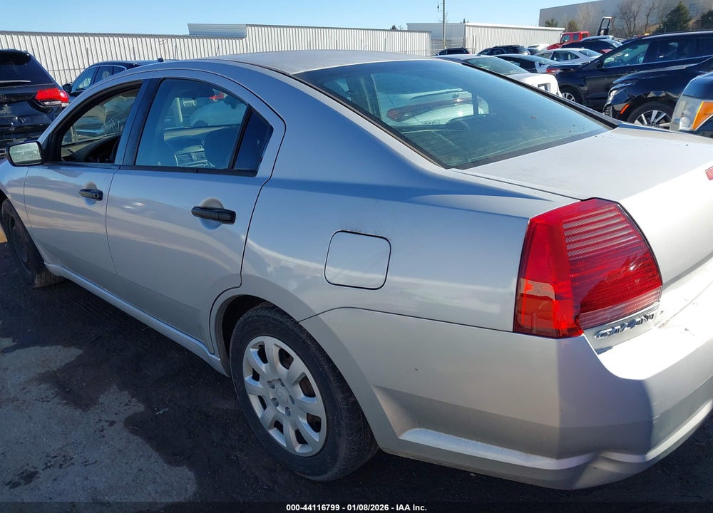 2006 MITSUBISHI GALANT DE VIN: 4A3AB26F56E009209