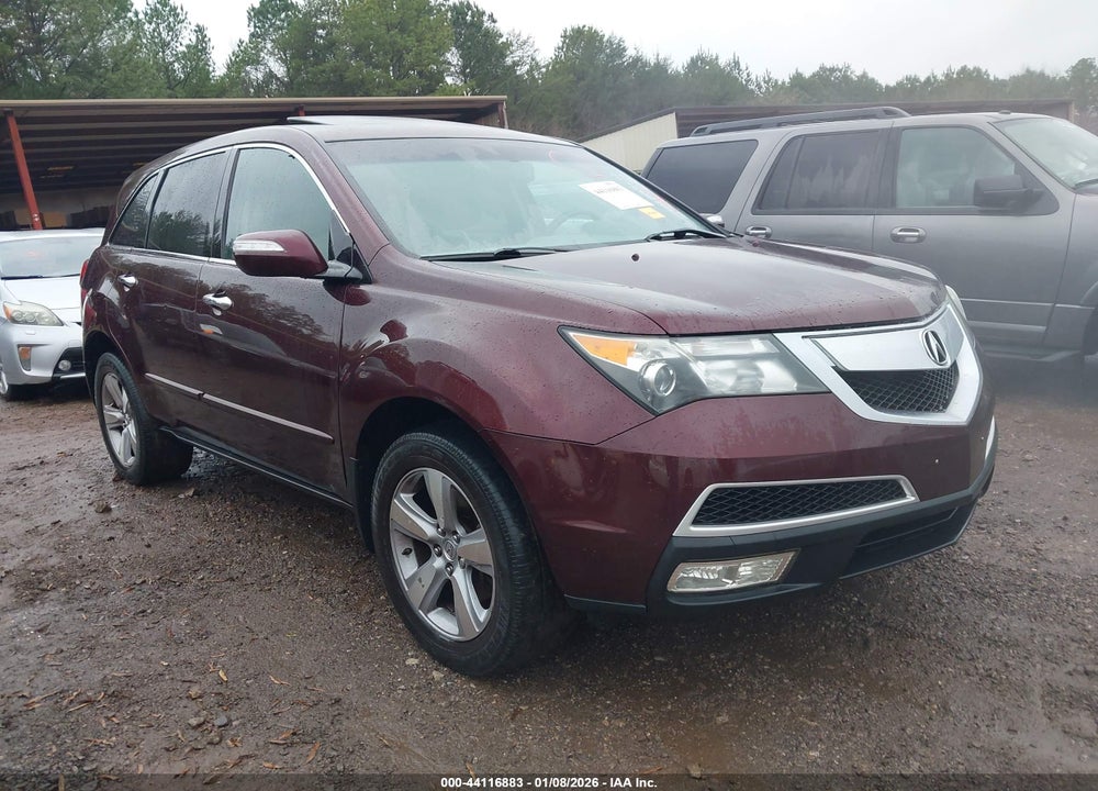 2010 ACURA MDX VIN: 2HNYD2H27AH507901