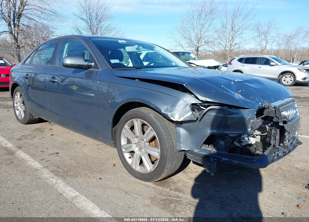 2010 AUDI A4 2.0T PREMIUM VIN: WAUBFAFL6AN029177