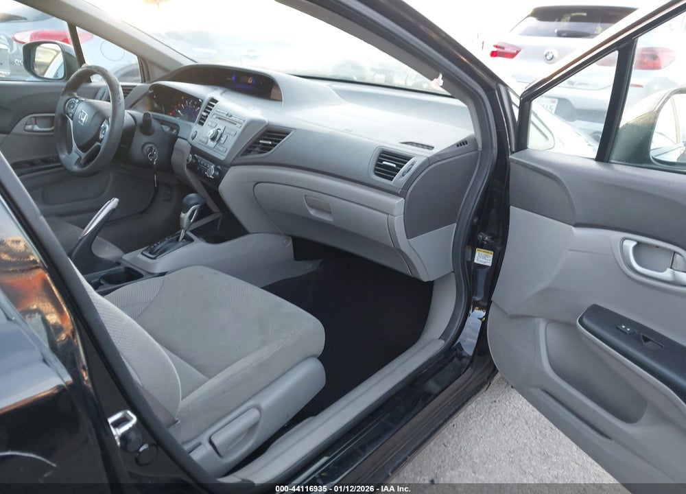 2012 HONDA CIVIC LX VIN: 2HGFB2F59CH301970