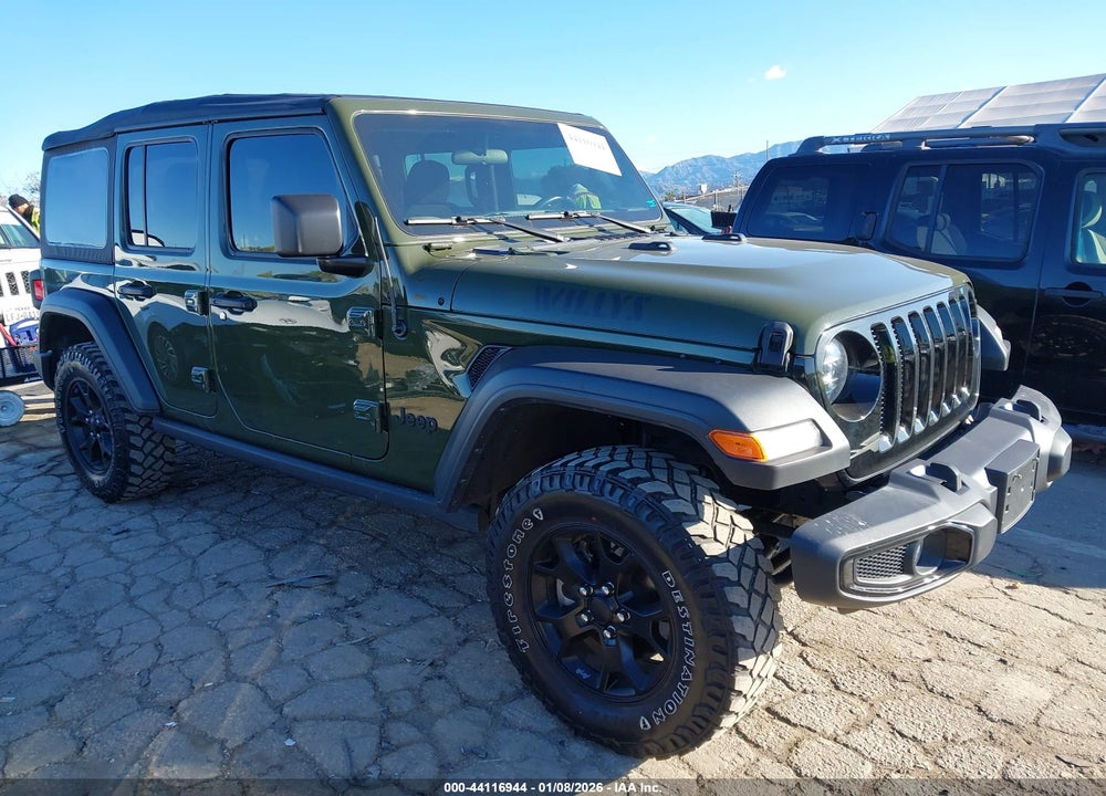 2021 JEEP WRANGLER UNLIMITED VIN: 1C4HJXDN3MW739882