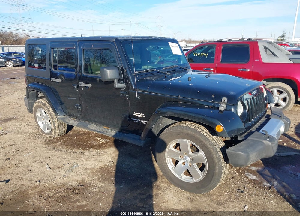 2008 JEEP WRANGLER UNLIMITED SAHARA VIN: 1J4GA59178L581473