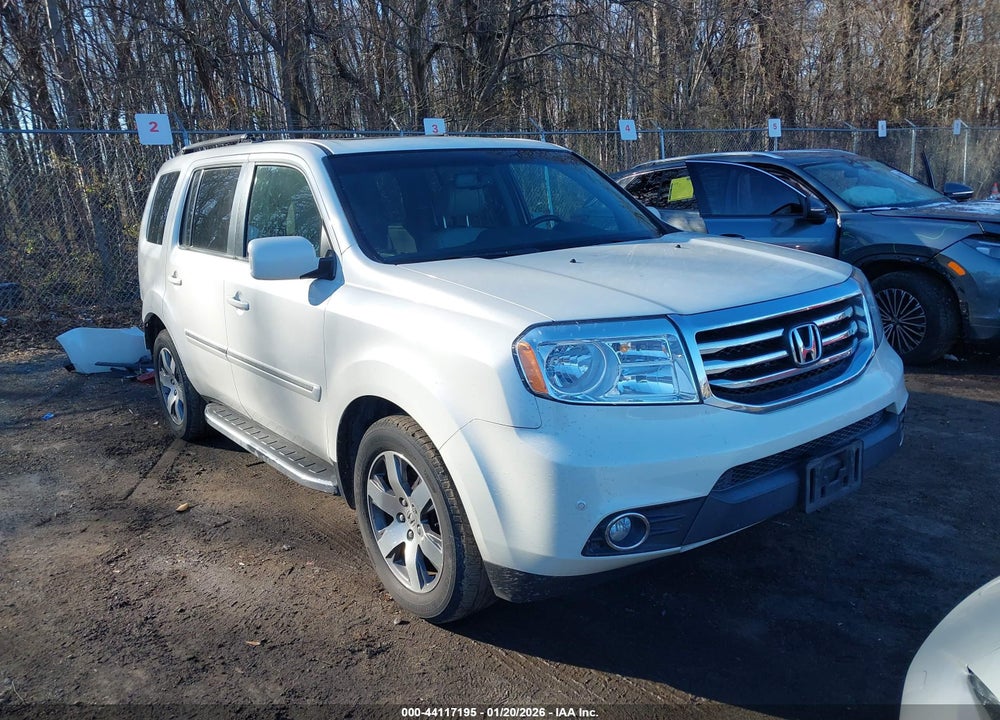 2014 HONDA PILOT TOURING VIN: 5FNYF4H93EB051562