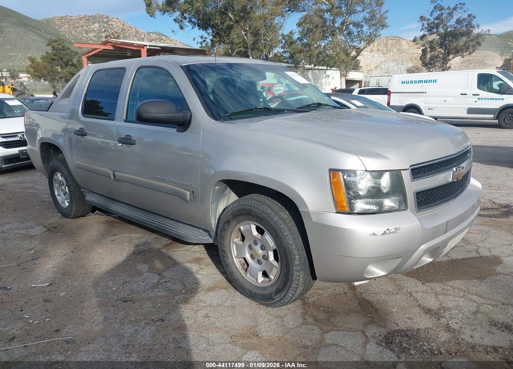 2009 CHEVROLET AVALANCHE 1500 LS VIN: 3GNEC12009G201672
