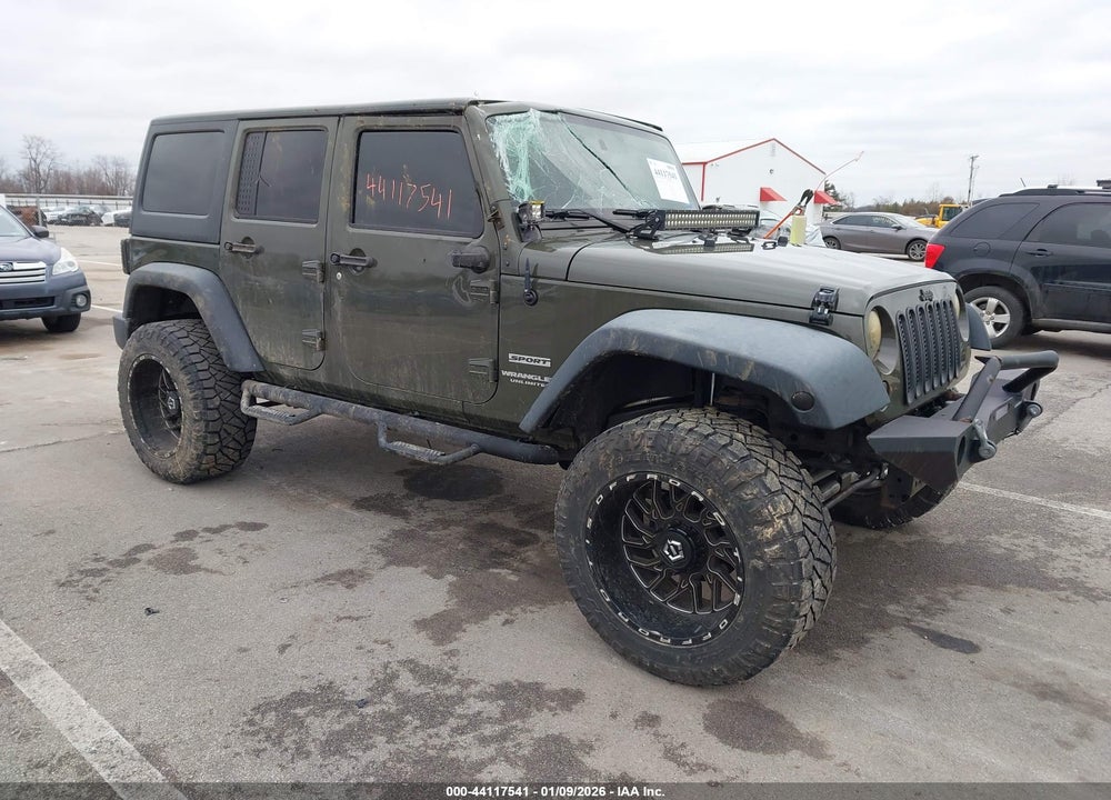 2015 JEEP WRANGLER UNLIMITED SPORT VIN: 1C4HJWDG5FL761530