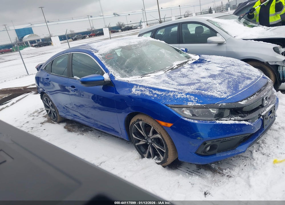 2019 HONDA CIVIC SPORT VIN: 2HGFC2F8XKH542071