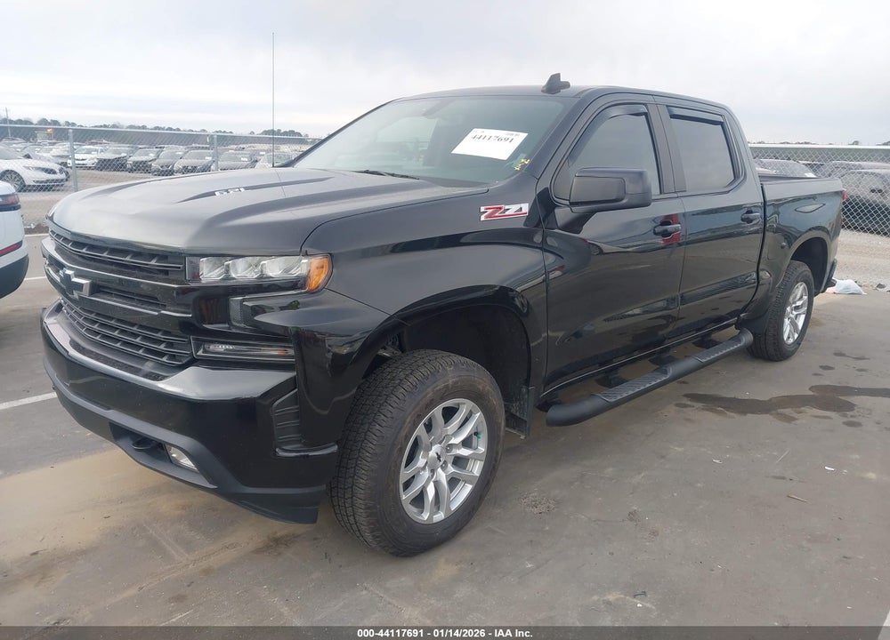 2021 CHEVROLET SILVERADO 1500 4WD  SHORT BED RST VIN: 1GCUYEEL9MZ434719