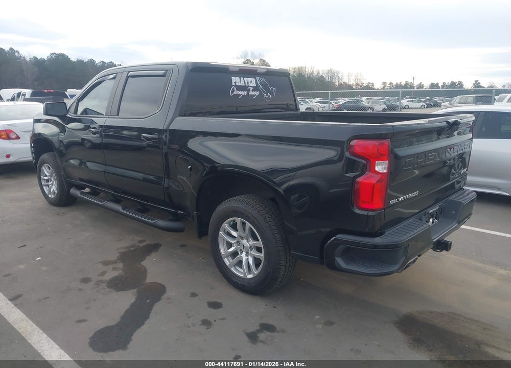 2021 CHEVROLET SILVERADO 1500 4WD  SHORT BED RST VIN: 1GCUYEEL9MZ434719