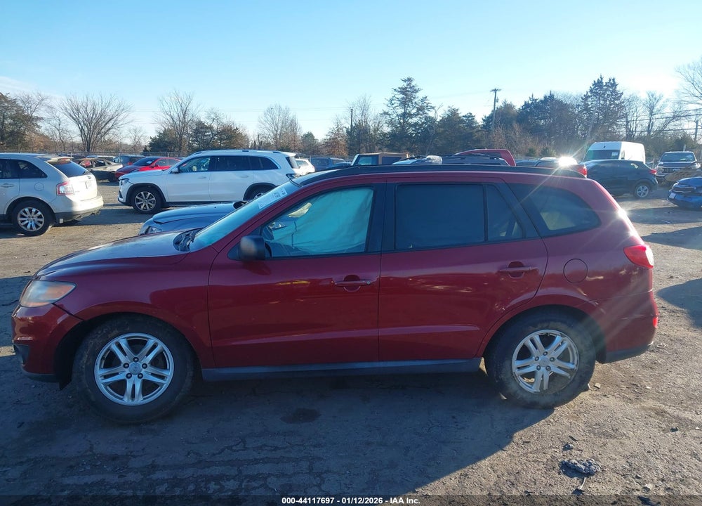 2011 HYUNDAI SANTA FE GLS VIN: 5XYZGDAB0BG058374
