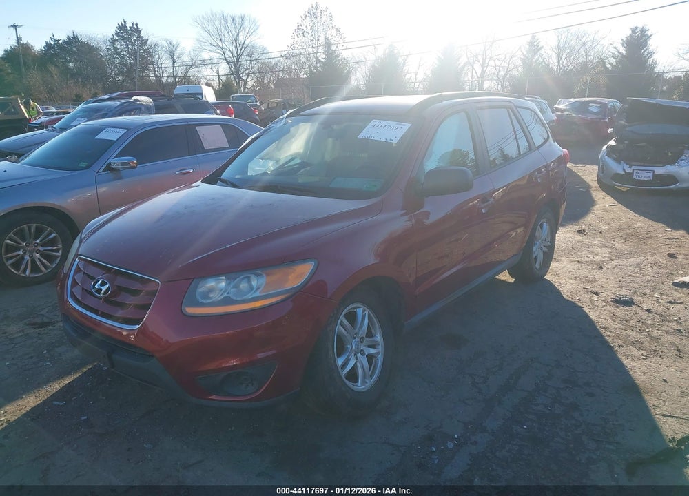 2011 HYUNDAI SANTA FE GLS VIN: 5XYZGDAB0BG058374
