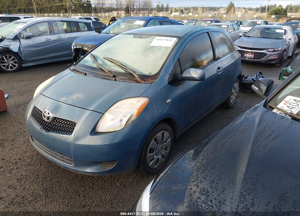 2008 TOYOTA YARIS VIN: JTDJT923085192204