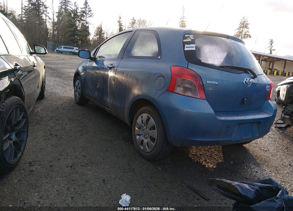 2008 TOYOTA YARIS VIN: JTDJT923085192204
